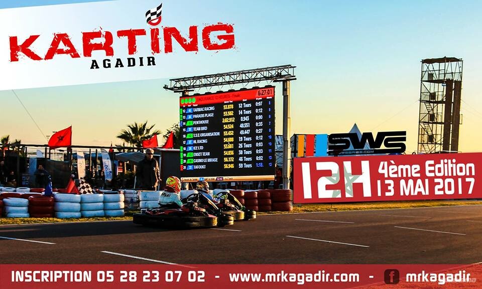 Les 12 Heures du Karting d'Agadir - 4e Edition